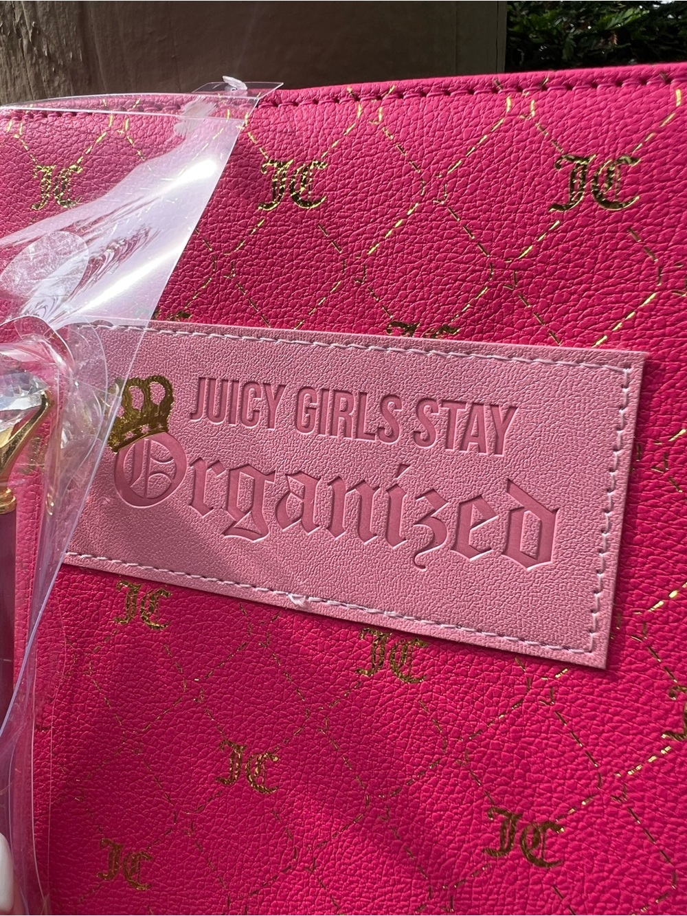 Juicy Couture Hot Pink 18 Month Planner 2026/2027 with Diamond Pen - Picture 2 of 10